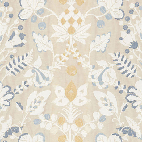 Schumacher Sorano Weave Linen Fabric - Eade's Wallpaper