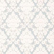 Schumacher Montalcino Appliqué Damask Robin'S Egg Fabric - Eade's Wallpaper