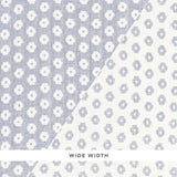 Schumacher Timur Weave Indigo Fabric - Eade's Wallpaper