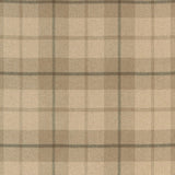 Schumacher Montana Wool Plaid Buckskin Fabric - Eade's Wallpaper