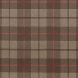 Schumacher Montana Wool Plaid Java Fabric - Eade's Wallpaper