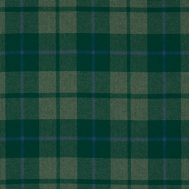 Schumacher 66666 MONTANA WOOL PLAID in HUNTER Fabric - A COU