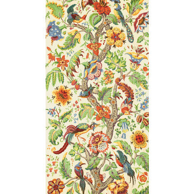 LEE JOFA 667069.LJ.0 TREE OF LIFE MULTI Fabric - Eade's Wallpaper