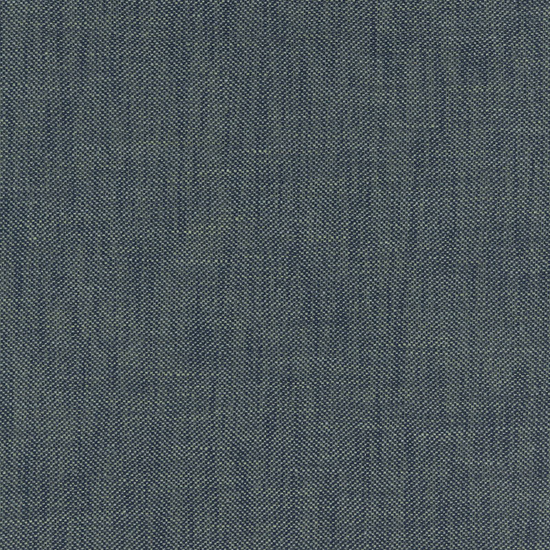 Schumacher Parker Jute Herringbone Denim Fabric - Eade's Wallpaper