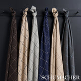 Schumacher 66771 BANCROFT WOOL PLAID in MALT Fabric - LUXE L