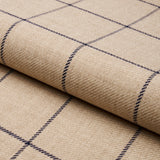 Schumacher Bancroft Wool Plaid Ivory Fabric
