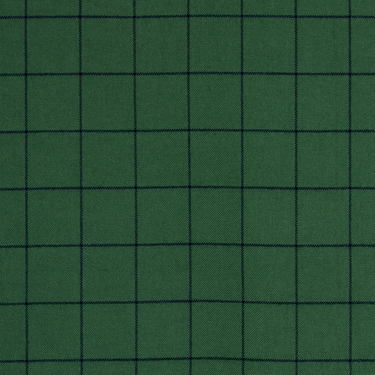 Schumacher Bancroft Wool Plaid Green Fabric