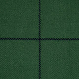 Schumacher Bancroft Wool Plaid Green Fabric