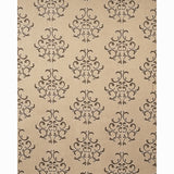 Schumacher Byron Embroidered Wool Buckskin Fabric