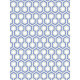 COLE & SON 66/8054.CS.0 HICKS' HEXAGON BLUE/GR Wallpaper - Eade's Wallpaper