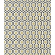 COLE & SON 66/8056.CS.0 HICKS' HEXAGON BLACK/G Wallpaper - Eade's Wallpaper