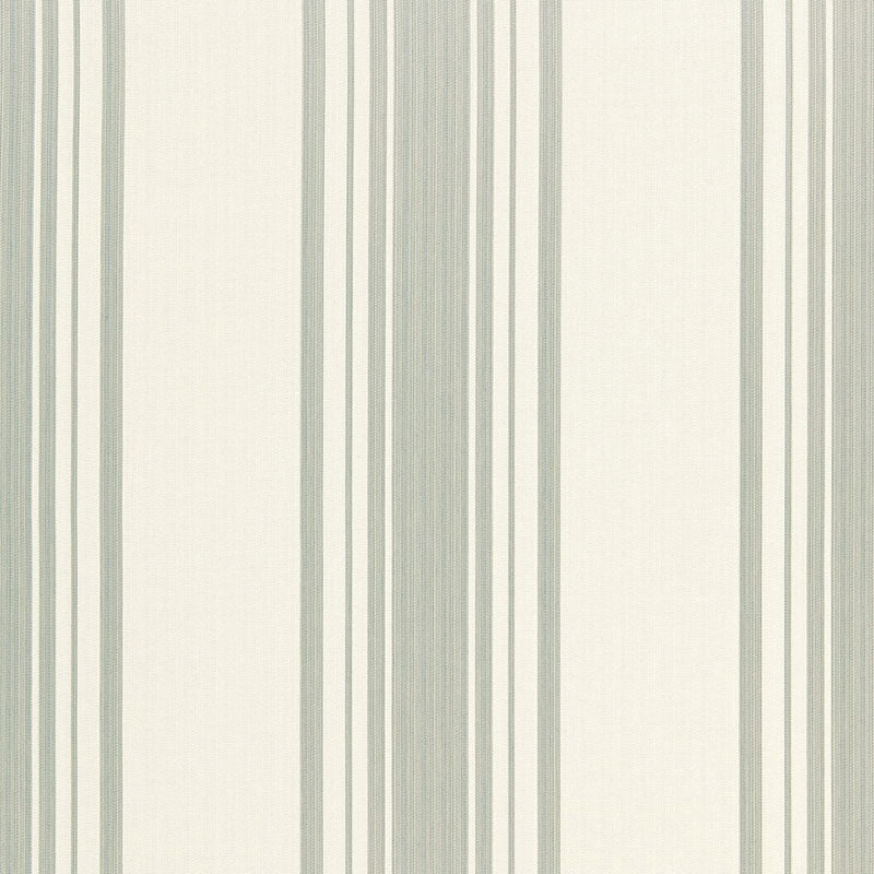Schumacher Carnegie Cotton Stripe Nickel Fabric