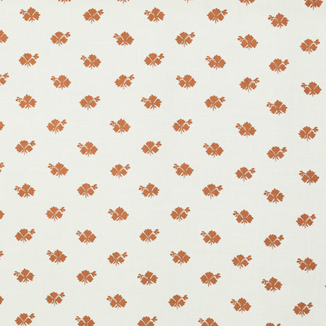 Schumacher 670B33 TEALEAF in COPPER Fabric - RAOUL TEXTILES