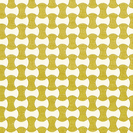 Schumacher 67113 NOLITA EMBROIDERY in CITRON Fabric - ESSENT