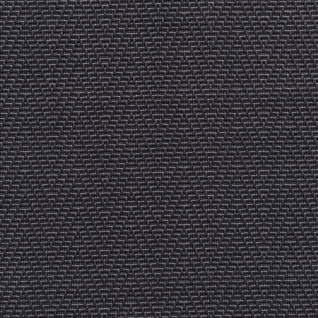 Schumacher Raffia Herringbone Raven Fabric - Eade's Wallpaper