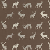 Schumacher Caribou Embroidery Java Fabric