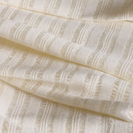 Schumacher 67200 MONA SHEER in IVORY Fabric - SHEERS & CASEM