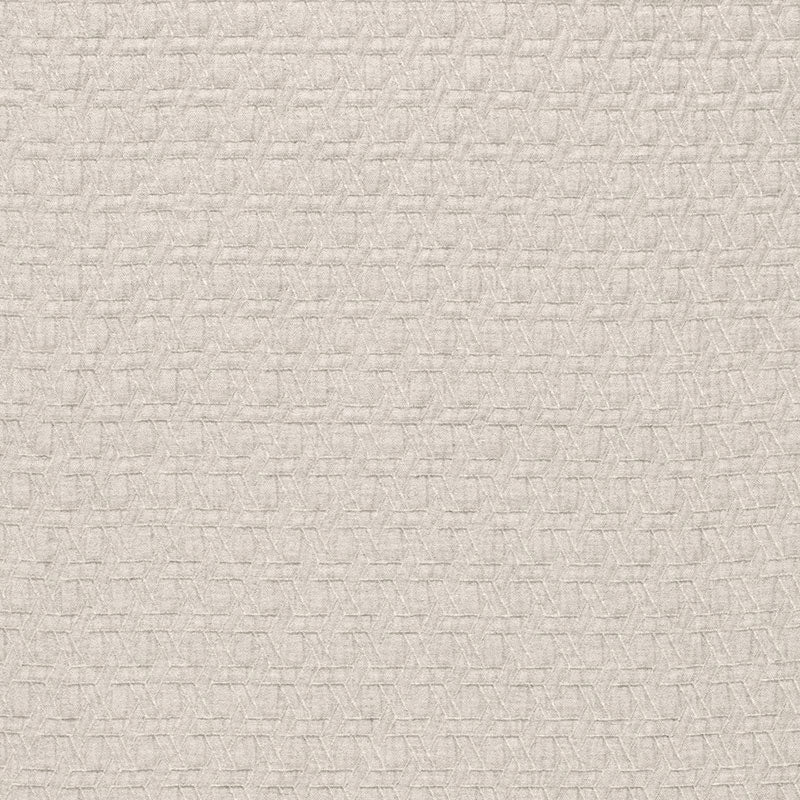 Schumacher Mesa Matelassé Zinc Fabric - Eade's Wallpaper