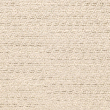 Schumacher Mesa Matelassé Oat Fabric - Eade's Wallpaper