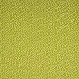 Schumacher Meander Embroidery Leaf Fabric - Eade's Wallpaper