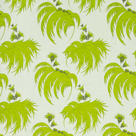Schumacher 676N75 PALMETTO in PALM Fabric - RAOUL TEXTILES
