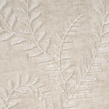 Schumacher 67761 Boboli Embroidered Sheer in LINEN Fabric - 
