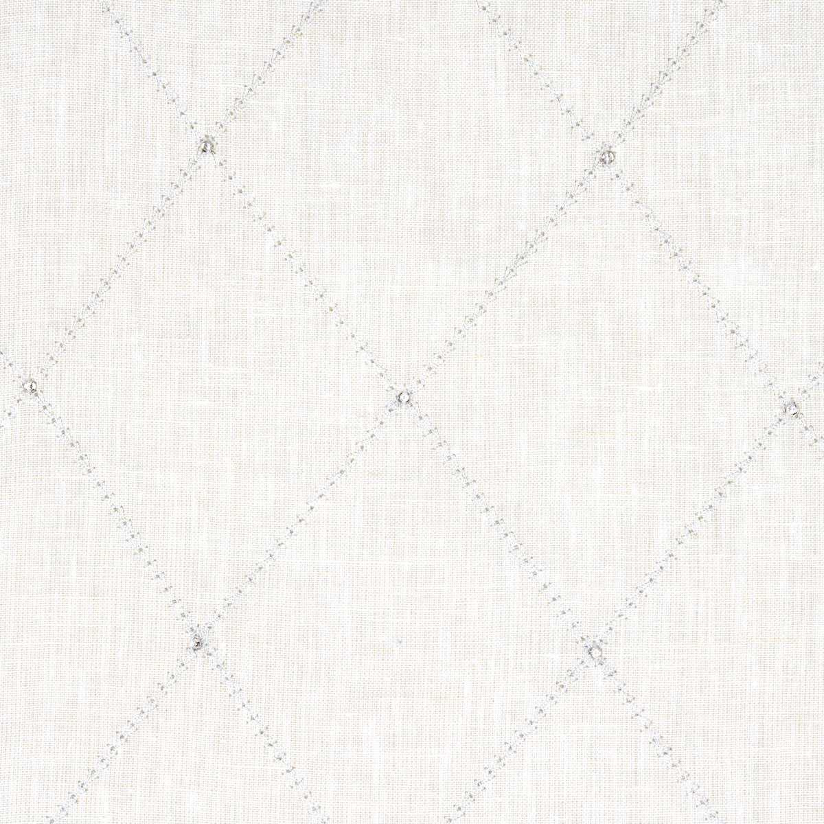 Schumacher 68000 Marquise Embroidered Sheer in PEARL Fabric 
