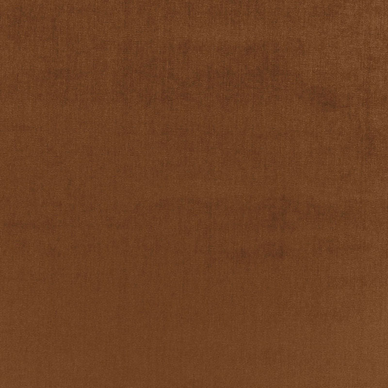 Schumacher Sophia Velvet Pecan Fabric - Eade's Wallpaper