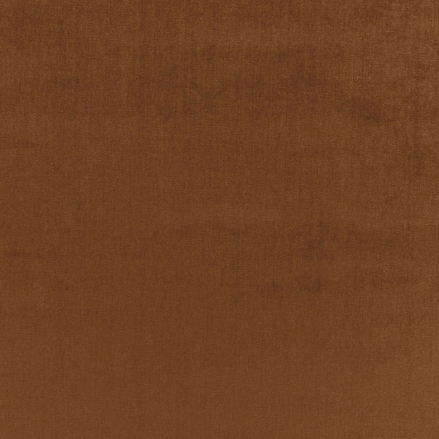 Schumacher Sophia Velvet Pecan Fabric - Eade's Wallpaper