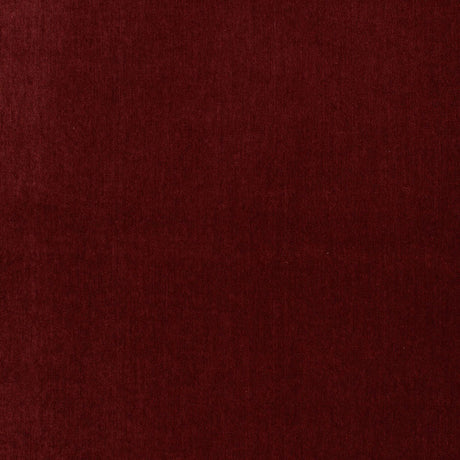 Schumacher Whistler Velvet Rouge Fabric - Eade's Wallpaper