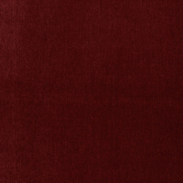 Schumacher Whistler Velvet Rouge Fabric - Eade's Wallpaper