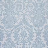 Schumacher Anna Damask Soft Blue Fabric