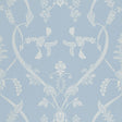 Schumacher Parc Monceau Ciel Fabric - Eade's Wallpaper