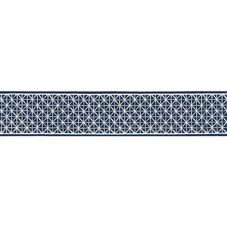 Schumacher 68640 Directoire Tape in BLEU MARINE Trim - TIMOT