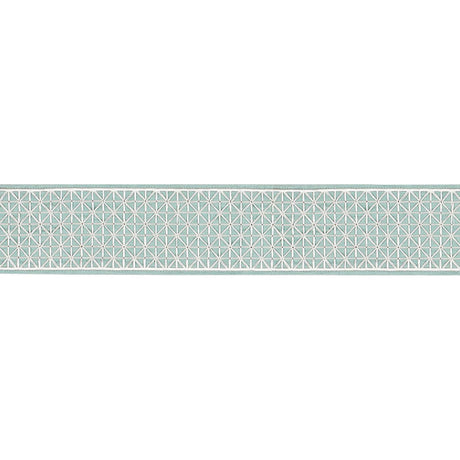 Schumacher 68641 Directoire Tape in TEAL Trim - TIMOTHY CORR