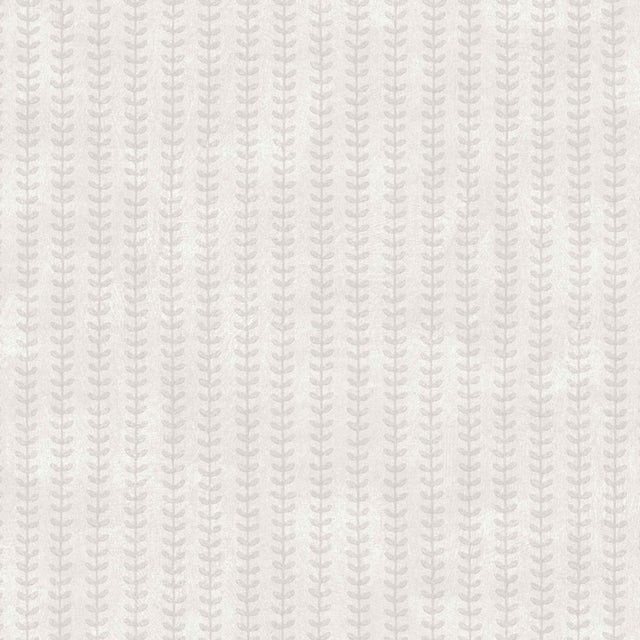 Schumacher 6865 BOTANICAL STRIPE in STONE Wallpaper - BORÃ…S