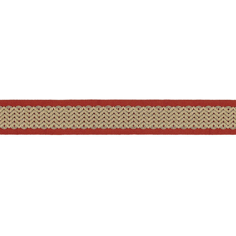 Schumacher 68653 SUNSET STRIP TAPE in SUNSET Trim - TIMOTHY 