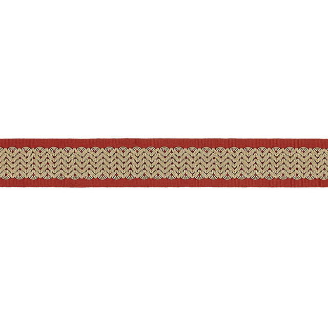 Schumacher 68653 SUNSET STRIP TAPE in SUNSET Trim - TIMOTHY 