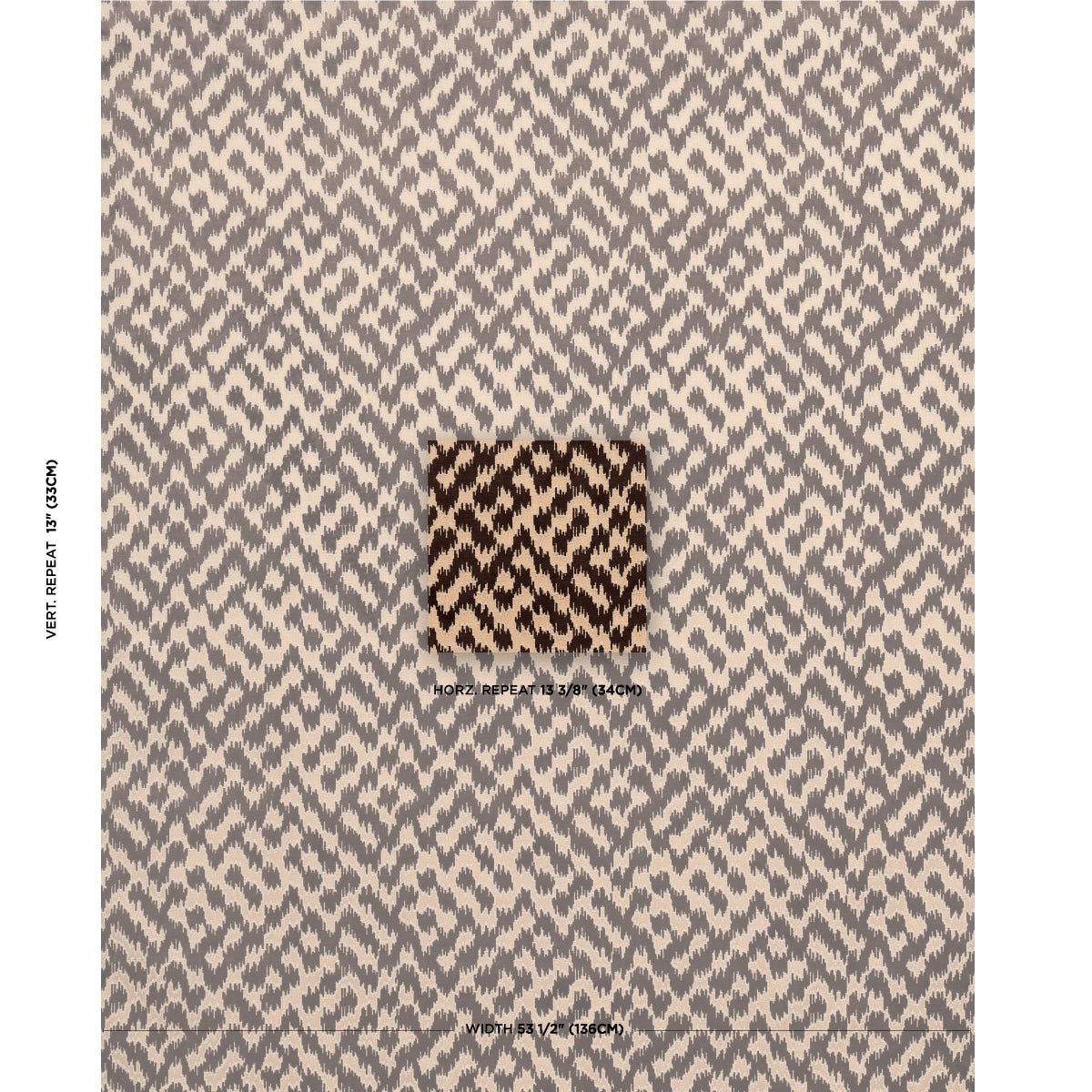 Schumacher Serenissimo Velvet Toffee Fabric - Eade's Wallpaper
