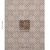 Schumacher Serenissimo Velvet Toffee Fabric - Eade's Wallpaper