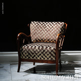 Schumacher Serenissimo Velvet Toffee Fabric - Eade's Wallpaper