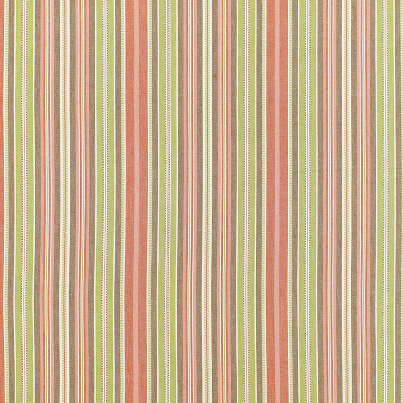 Schumacher Avignon Stripe Berry Fabric