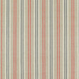 Schumacher Loire Jute Stripe Noir Fabric - Eade's Wallpaper