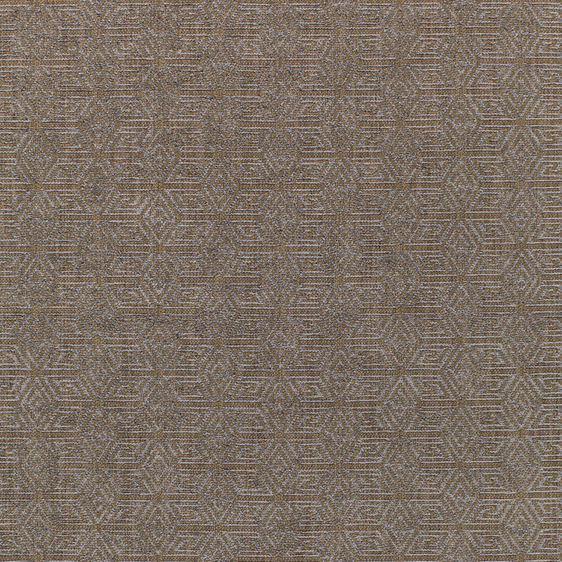 Schumacher Cosmati Chenille Smoke Fabric