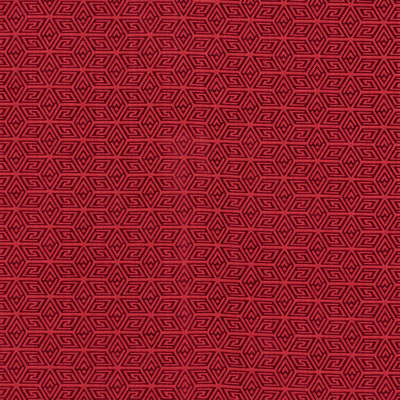 Schumacher Cosmati Chenille Berry Fabric