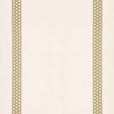 Schumacher Mandeville Embroidery Camel Fabric - Eade's Wallpaper