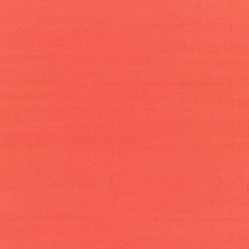 Schumacher Beckford Cotton Plain Poppy Fabric