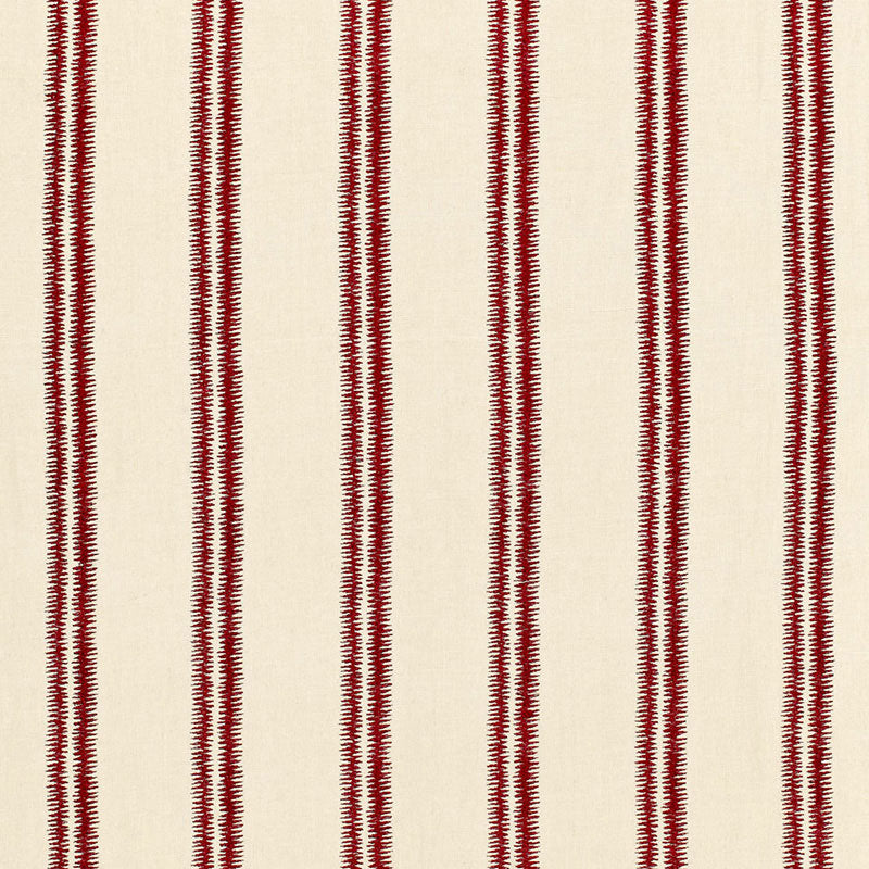 Schumacher Paloma Embroidery Fez Fabric - Eade's Wallpaper