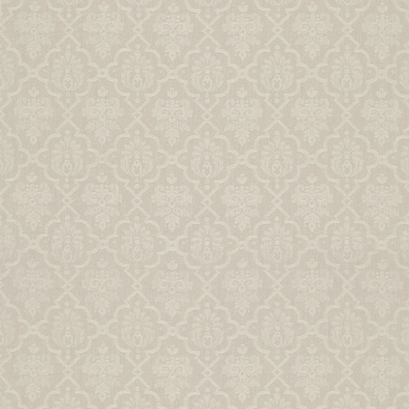 Schumacher Hedgerow Trellis Indoor/Outdoor Dune Fabric