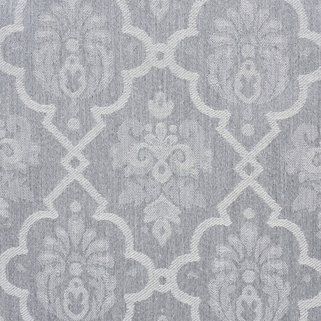 Schumacher Hedgerow Trellis Indoor/Outdoor Grey Fabric